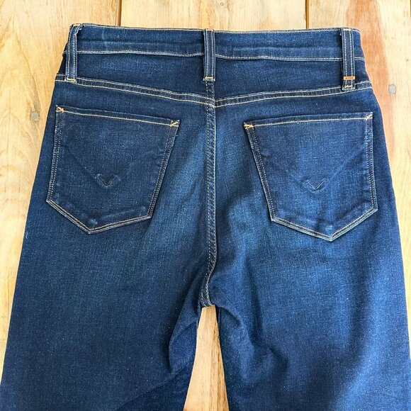 Hudson Holly Flare Jeans NEW NWOT 27 Denim Medium Wash High Rise Short - Picture 5 of 9